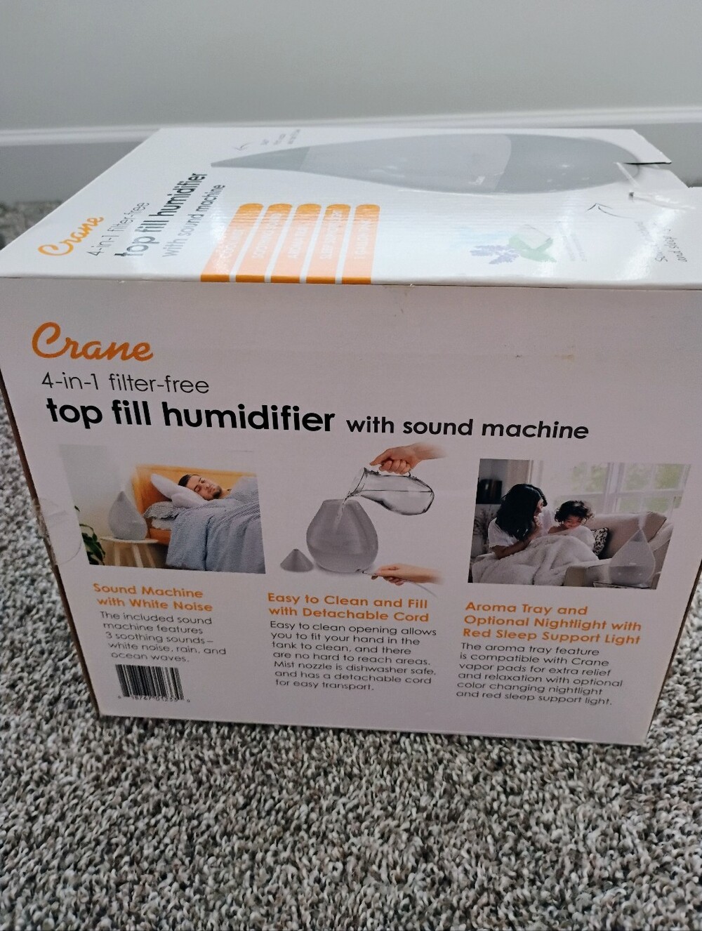 Crane Top Fill Humidifier - Picture 3 of 5